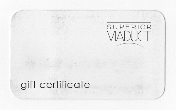 Superior Viaduct Gift Certificate