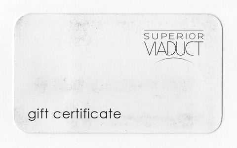 Superior Viaduct Gift Certificate
